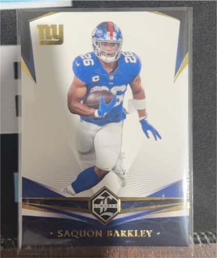 2020 Panini Limited #72 Saquon Barkley — front