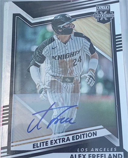 2022 Panini Elite Extra Edition #90 Alex Freeland — front