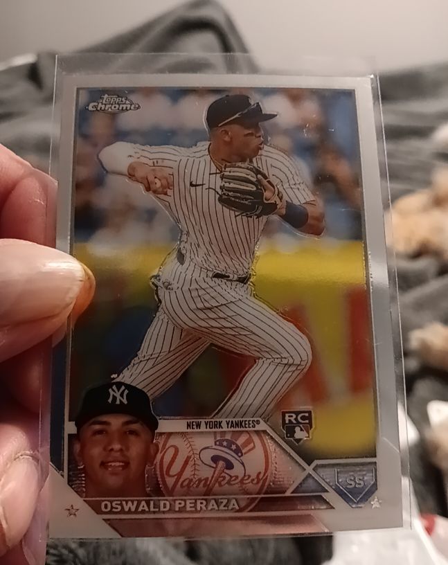 2023 Topps Chrome #132 Oswald Peraza — front