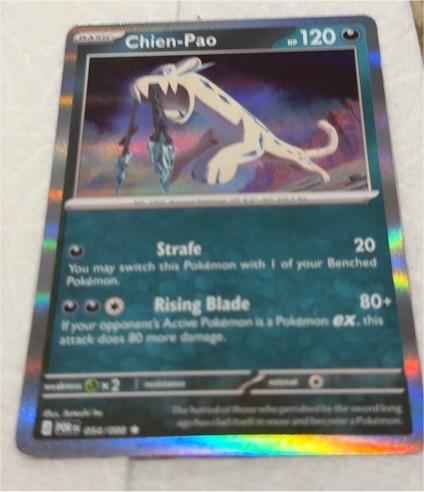 2026 Nintendo Chien-Pao #054 Paldea Evolved — front