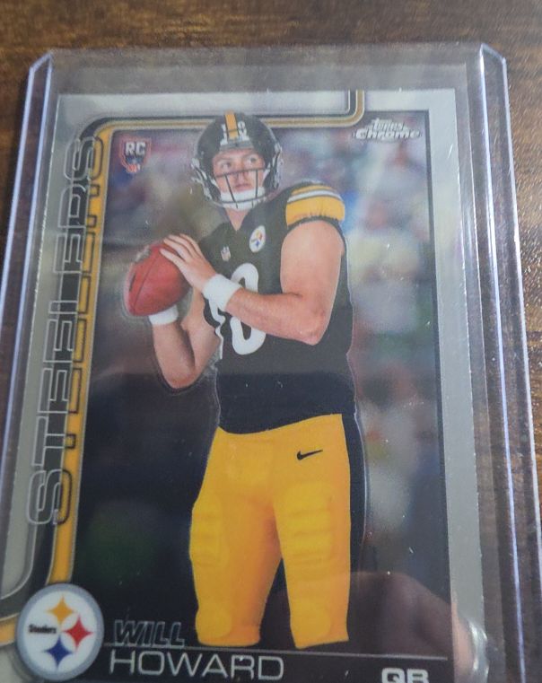 2025 Topps Chrome #321 Will Howard — front