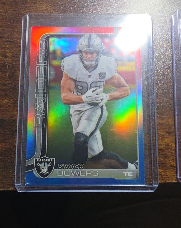 2025 Topps Chrome #178 Brock Bowers — front