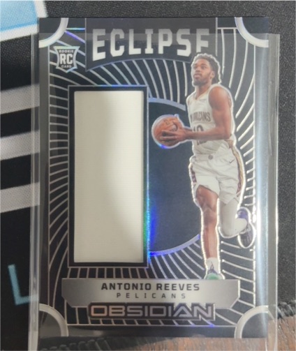 2024-25 Panini Obsidian Eclipse #EM-ARN Antonio Reeves — front