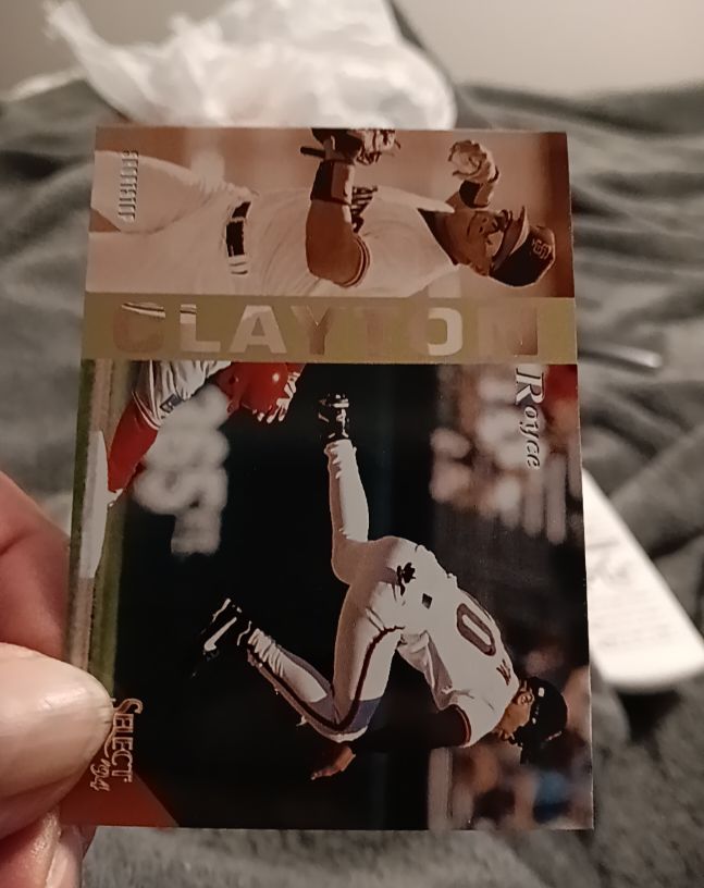 1994 Leaf #381 Royce Clayton — front