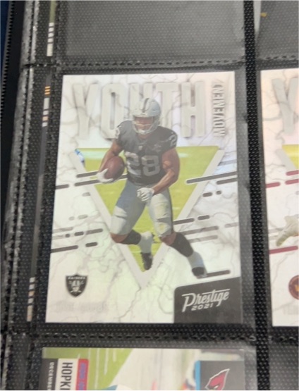 2021 Panini Prestige #YM-2 Josh Jacobs — front