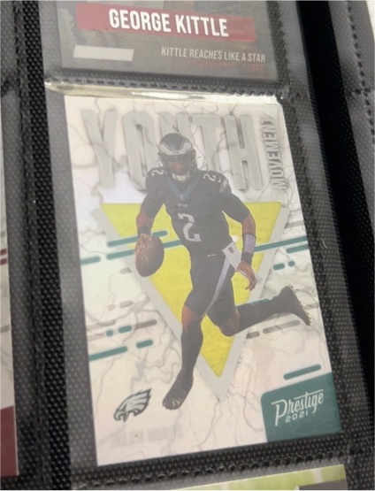 2021 Panini Prestige Youth Movement #YM-16 Jalen Hurts — front