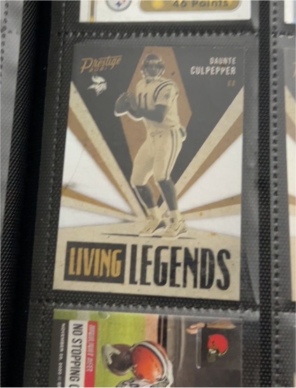 2021 Panini Prestige #LL-19 Daunte Culpepper Living Legends — front