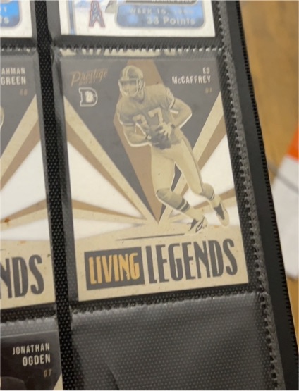 2021 Panini Prestige #LL-87 Ed McCaffrey Living Legends — front