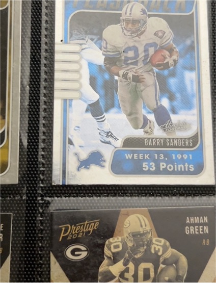 2002 Playoff #53 Barry Sanders — front