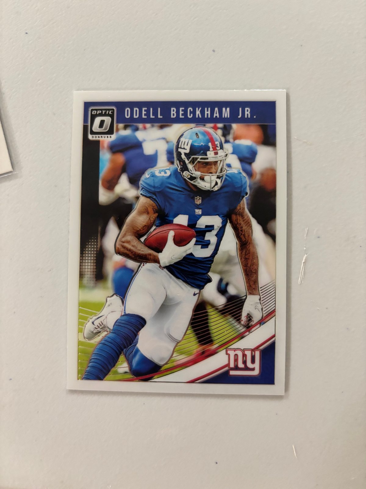 2018 Donruss Optic #72 Odell Beckham Jr. — front