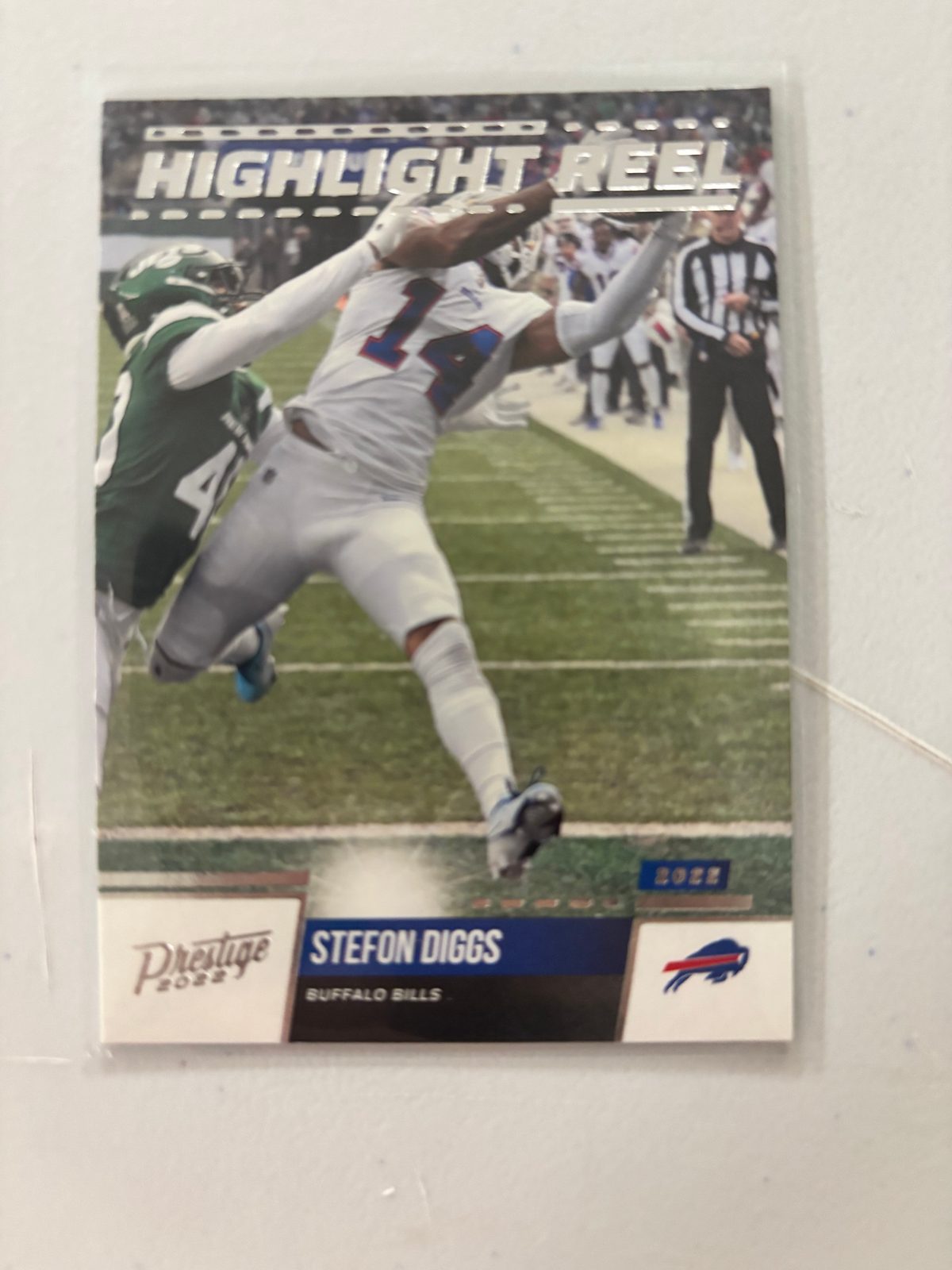 2022 Panini Prestige Highlight Reel #HR-4 Stefon Diggs — front