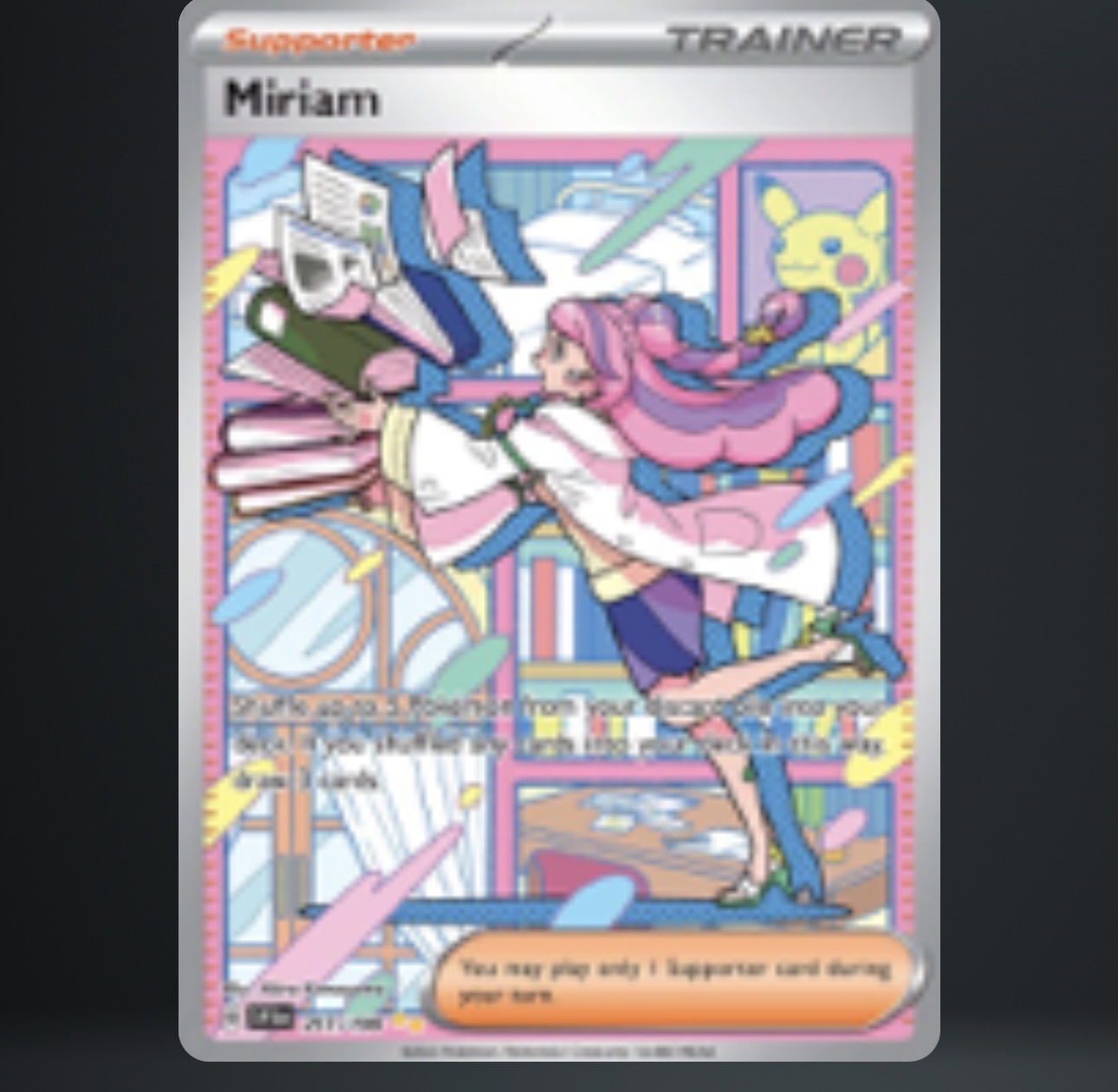 2023 Pokémon Scarlet & Violet #251 Miriam — front