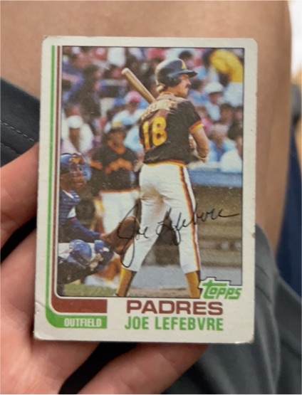 1982 Topps #434 Joe Lefebvre — front