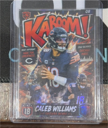 2026 Topps Resurgence Voltaic #VT-15 Caleb Williams — front