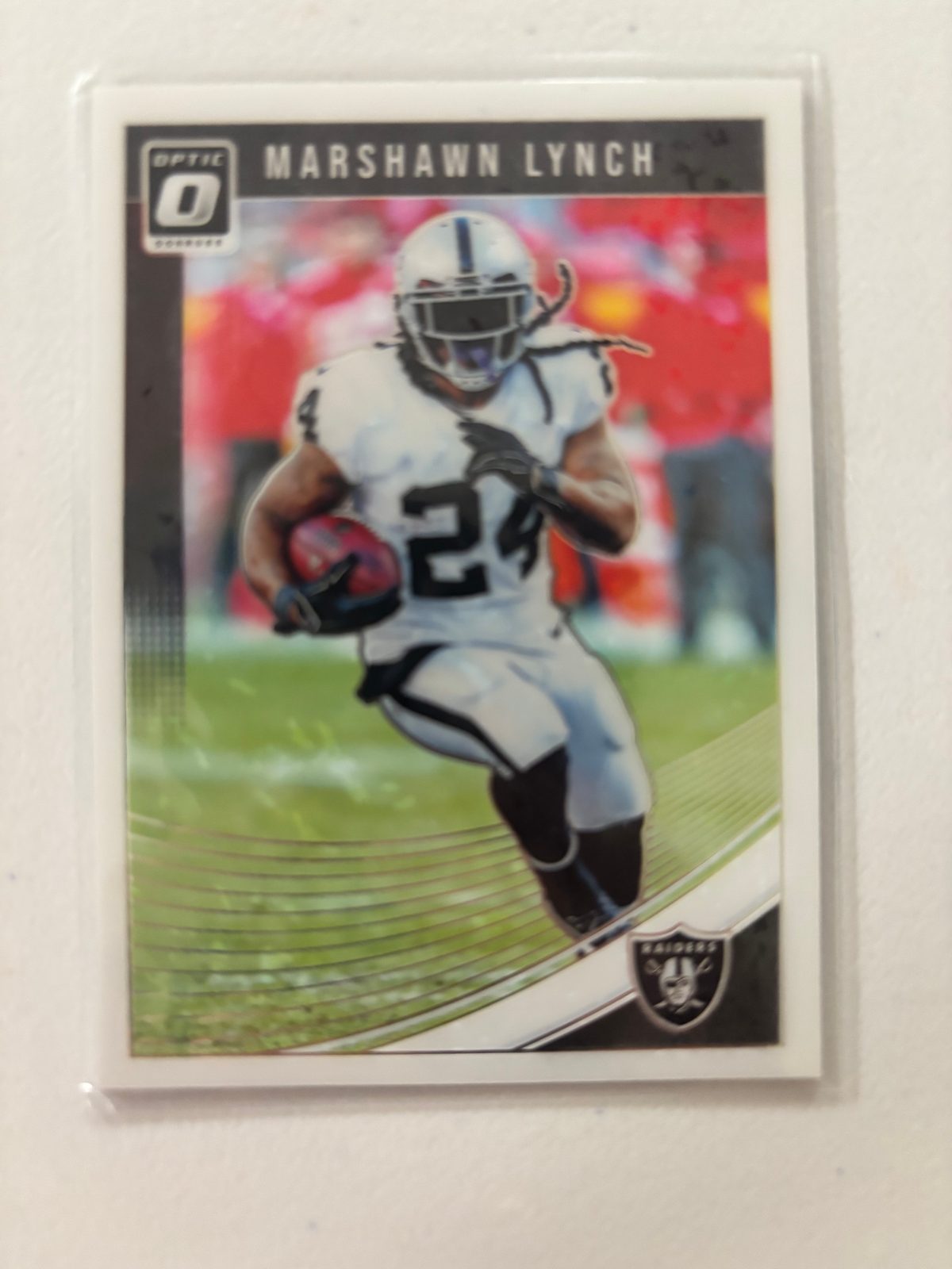 2018 Panini Donruss Optic #78 Marshawn Lynch — front