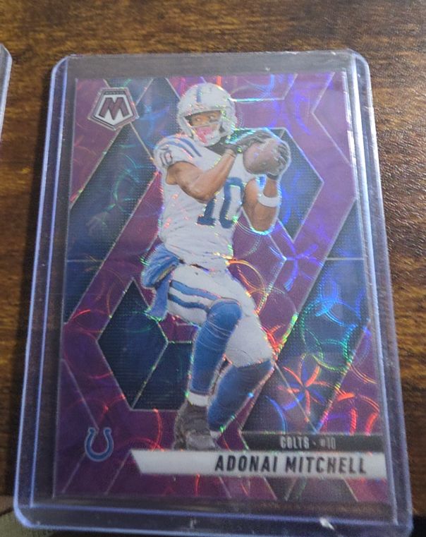2025 Panini Mosaic #203 Adonai Mitchell — front