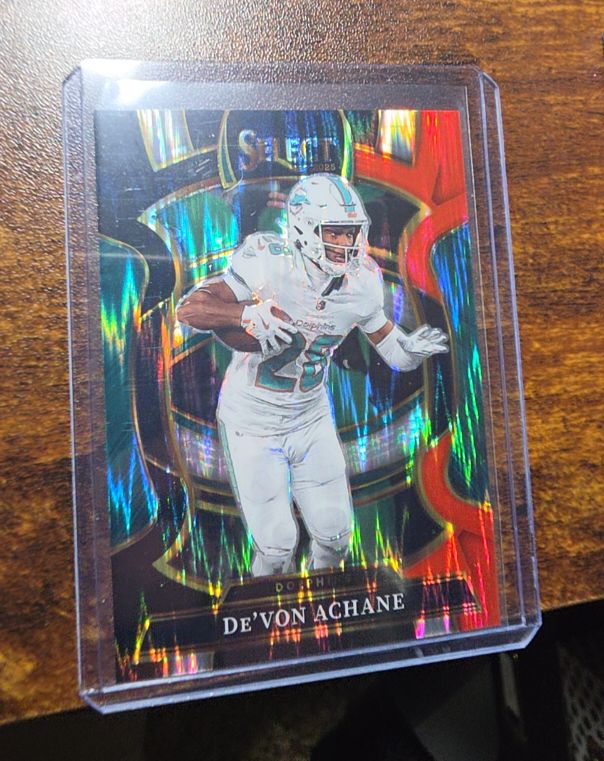 2025 Panini Select #81 De'Von Achane — front