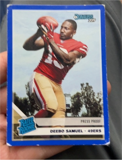 2019 Panini Donruss #317 Deebo Samuel — front