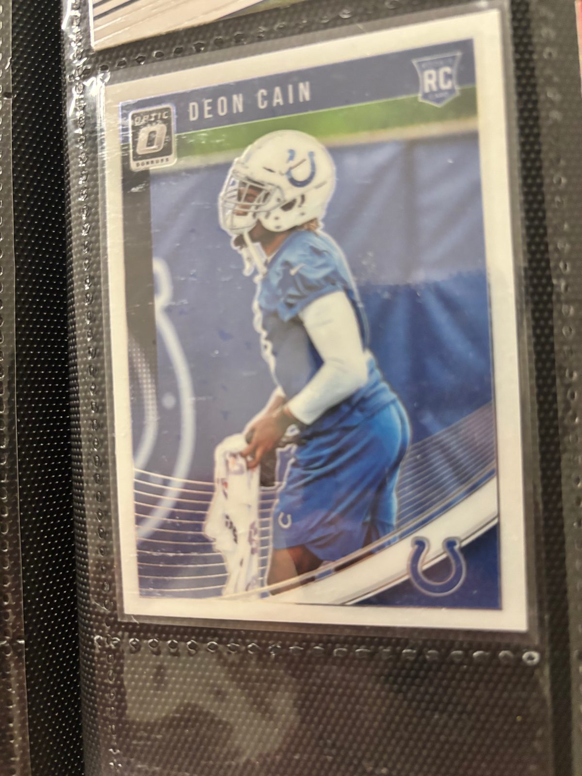 2018 Donruss Optic #127 Deon Cain — front