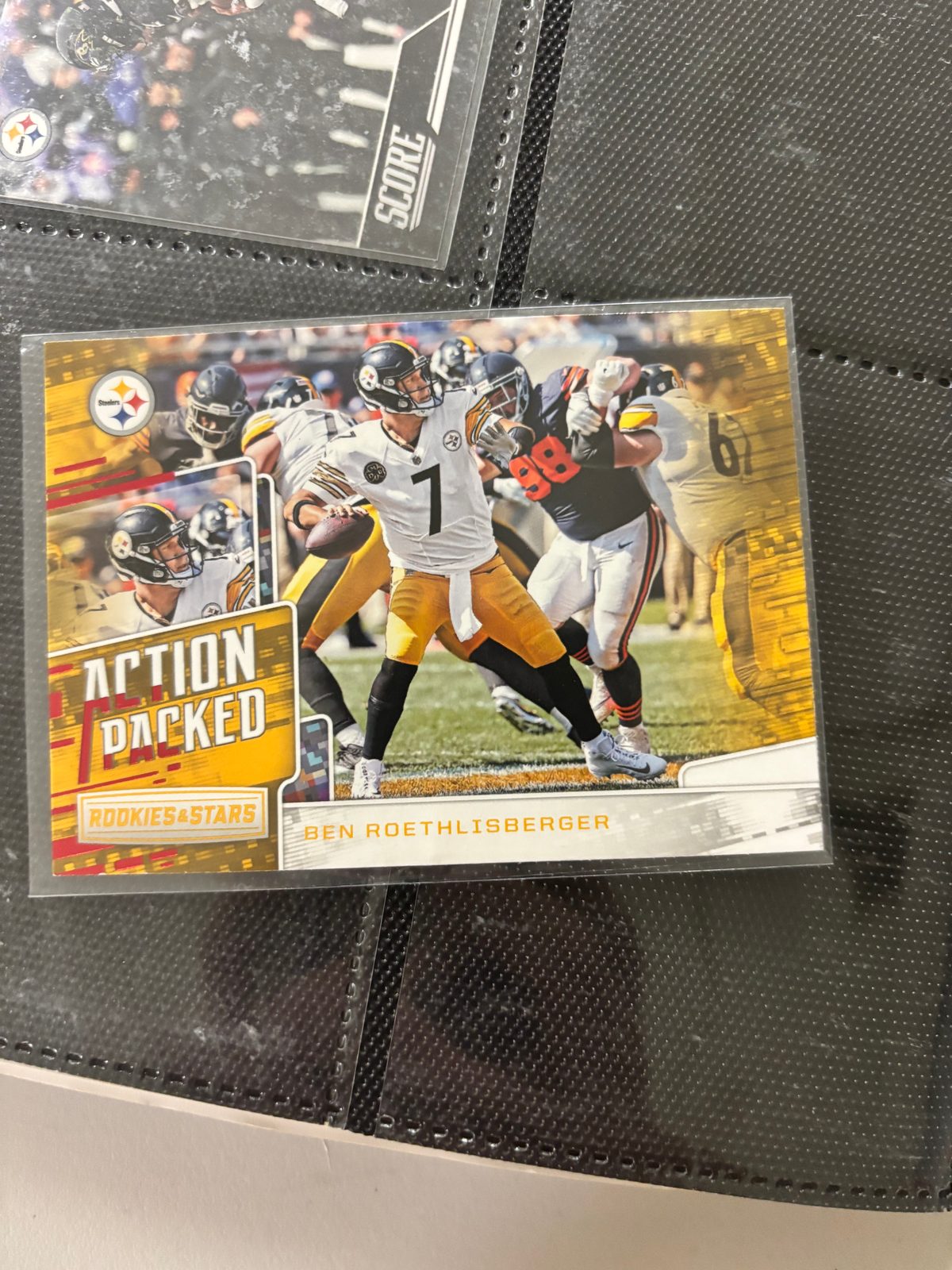 2018 Panini Rookies & Stars Action Packed #AP-2 Ben Roethlisberger — front