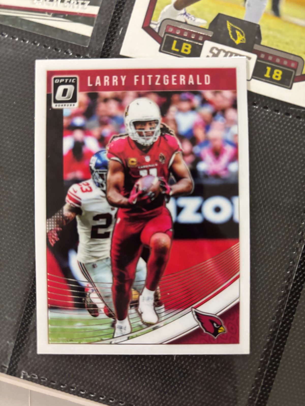 2018 Donruss Optic #2 Larry Fitzgerald — front