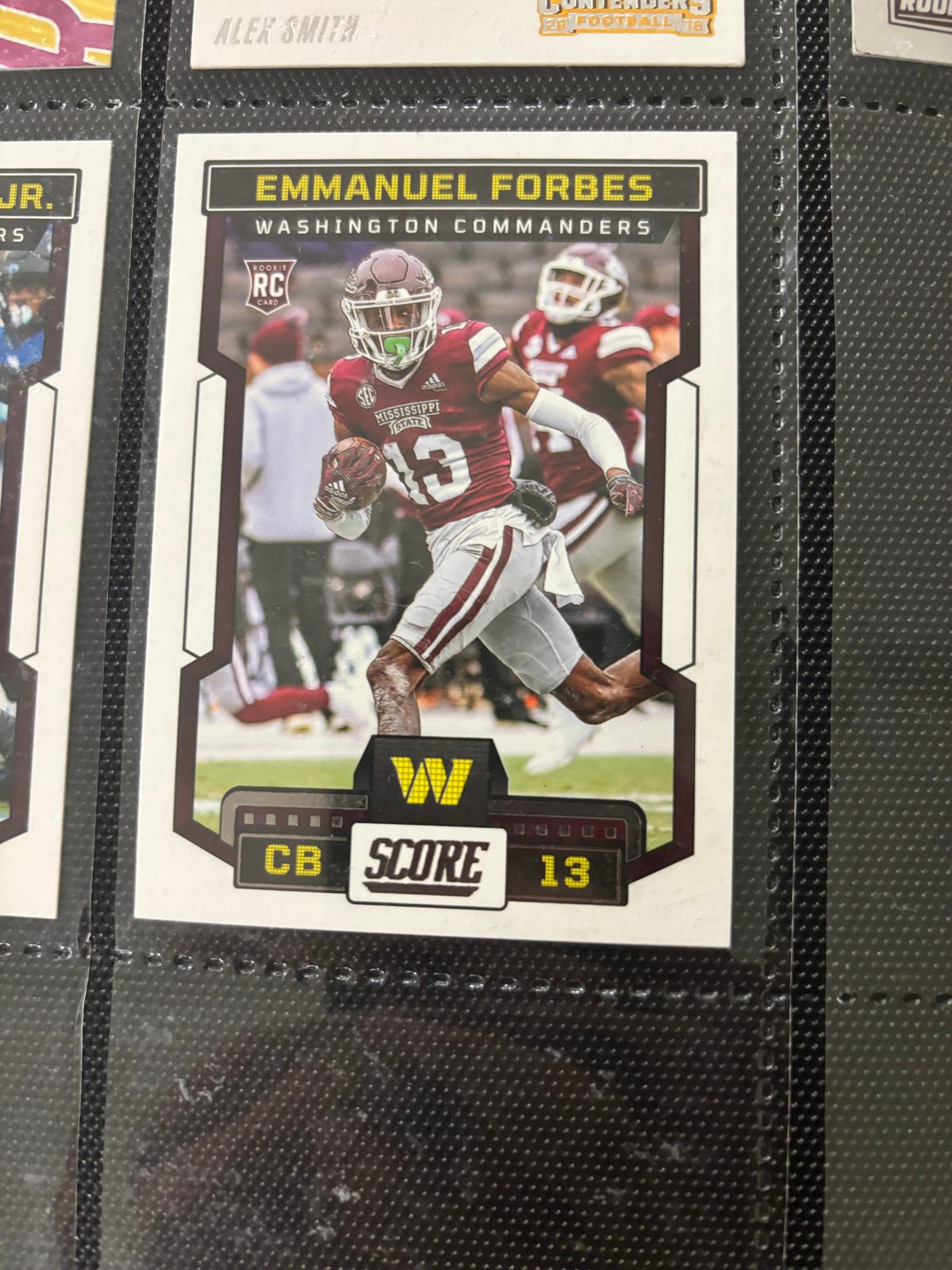2023 Panini Score #387 Emmanuel Forbes — front