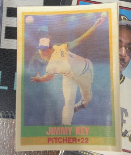 1988 Sportflics #116 Jimmy Key — front