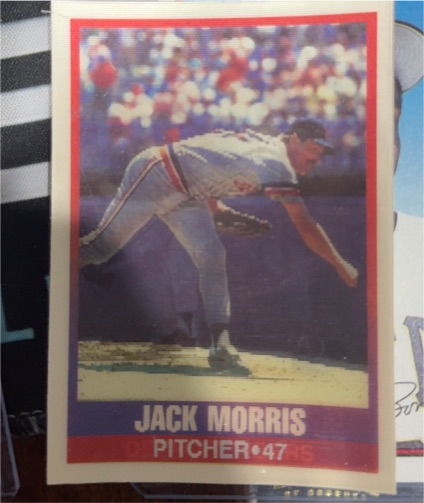 1988 Sportflics #176 Jack Morris — front