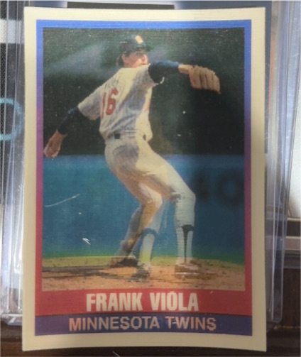 1989 Sportflics #10 Frank Viola — front