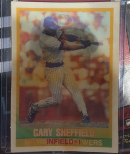 1989 Sportflics #41 Gary Sheffield Rookie RC — front