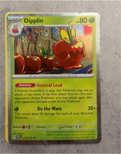 2016 Pokémon TCG Prismatic Evolutions #10 Dipplin — front
