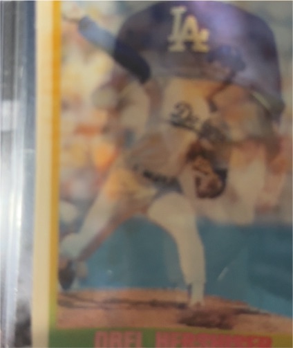 1989 Sportflics #36 Orel Hershiser — front