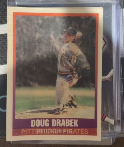 1989 Sportflics #27 Doug Drabek — front