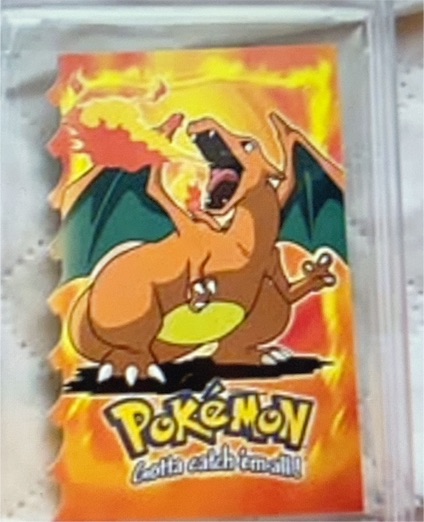 1999 Topps Pokémon: The First Movie Evolution #E6 Charizard — front