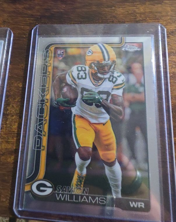 2025 Topps Chrome #340 Savion Williams — front