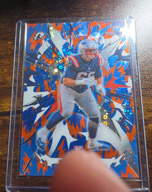 2025 Topps Resurgence #160 Will Campbell Blue & Orange Spark — front
