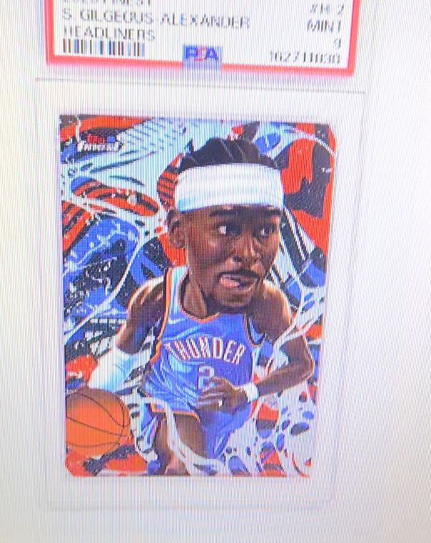 2025-26 Topps Finest #H-2 Shai Gilgeous-Alexander Headliners — front