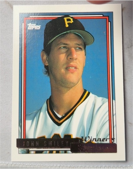 1992 Topps #232 John Smiley — front