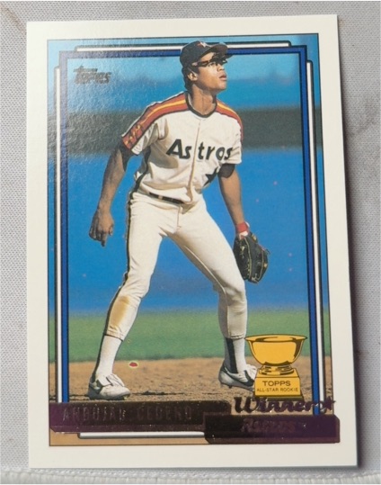1992 Topps Gold #288 Andujar Cedeno — front