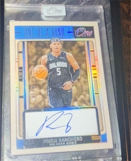 2024 Panini One and One Paolo Banchero One of a Kind — front