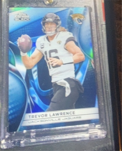 2025 Topps Chrome Black #48 Trevor Lawrence — front
