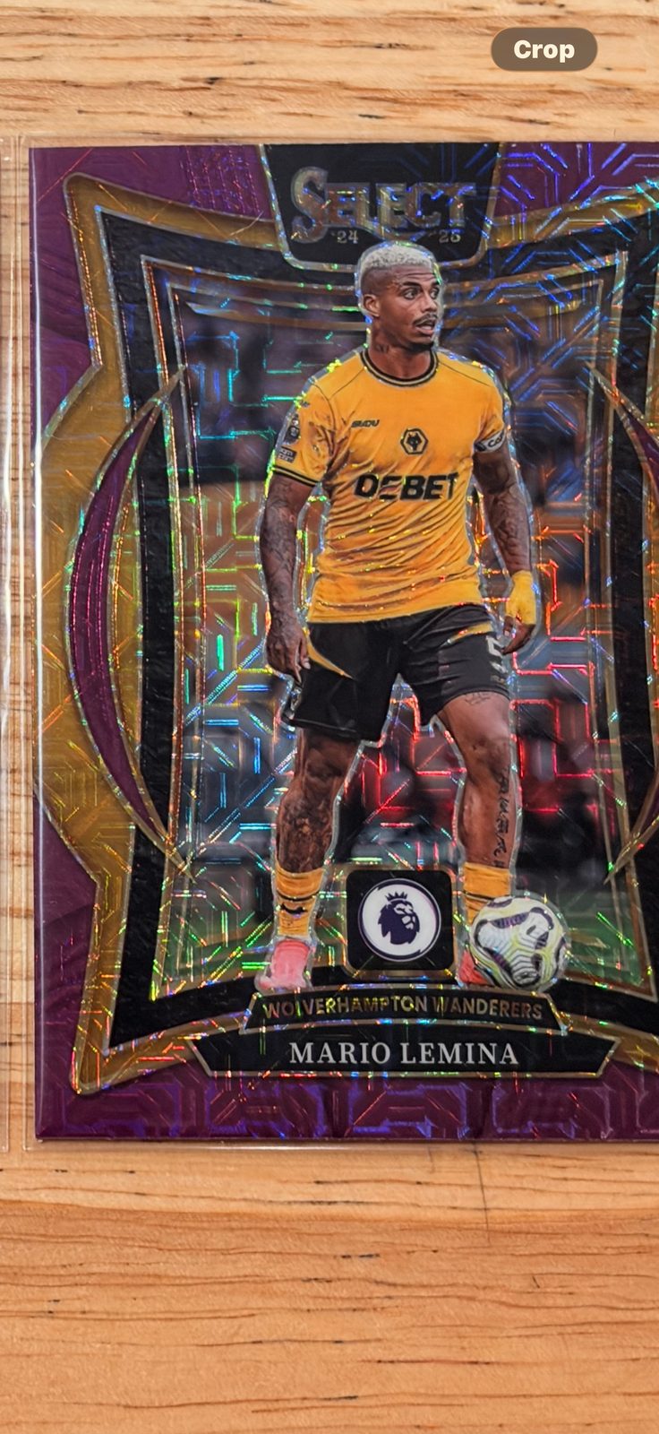 2024-25 Panini Select Premier League #30 Mario Lemina — front