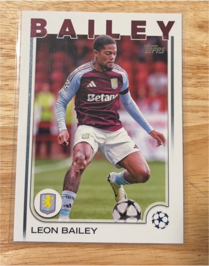 2024-25 Topps UEFA Club Competitions #133 Leon Bailey — front