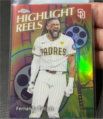 2026 Topps Chrome Highlight Reels #HR-3 Fernando Tatis Jr — front