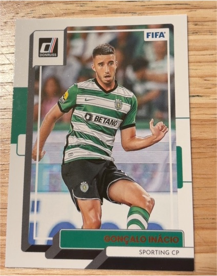 2022 Donruss #120 Goncalo Inacio Sporting CP — front