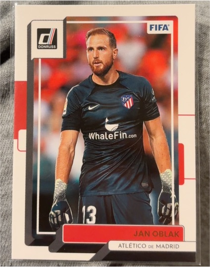 2022-23 Donruss Soccer #13 Jan Oblak Atlético de Madrid — front