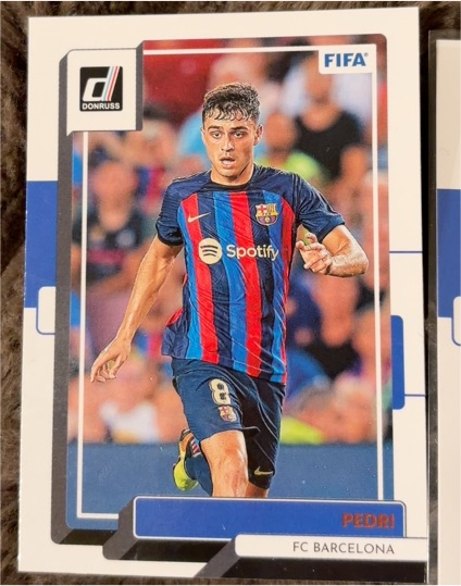 2022-23 Panini Donruss #33 Pedri FC Barcelona — front