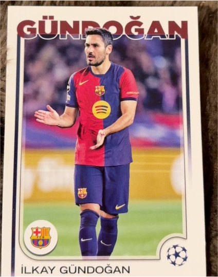 2024-25 Topps UEFA Club Competitions #185 Ilkay Gündoğan — front