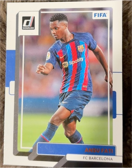 2022-23 Donruss Soccer #31 Ansu Fati — front