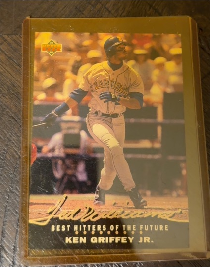 1992 Upper Deck Ted Williams Best Hitters #T15 Ken Griffey Jr. — front